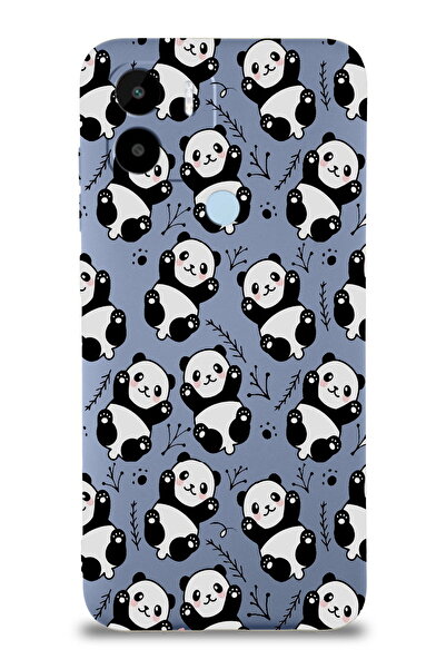 PrintiFy Xiaomi Redmi A1 Plus / A2 Plus ile Uyumlu Panda Tasarımlı Petrol Lansman Kılıf