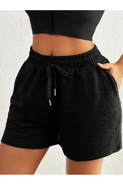 DAXİS Sportwear Company KADIN ŞORT Cepli Penye Şort