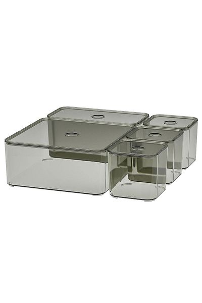 Binbirreyon 5 Pieces Organize Box with Lid - Drawer Organizer Dd044