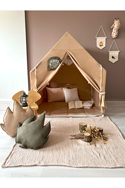PAMUKA Safari Kamp Oyun Evi+Oyun Halısı