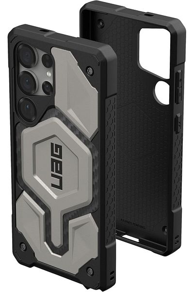 Urban Armor Gear Monarch Pro [MagSafe compatible] for Samsung Galaxy S25 ULTRA case - Titanium