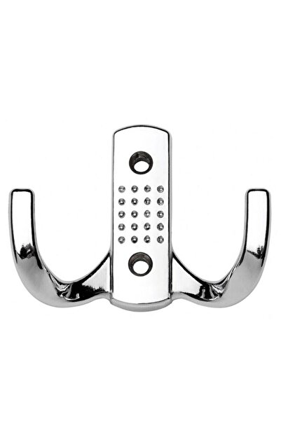 Adem Koç Mini Portmanto Askı Vestiyer Duvar Dolap Elbise Askısı Krom Metal Mo...