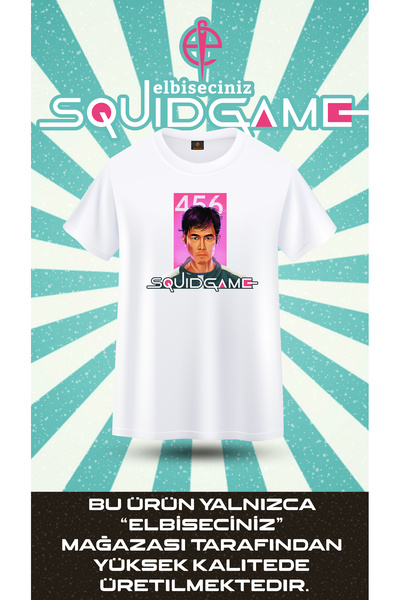 VİZYON İKRA SQUID GAME NO:456 Digital FanArt Co Lover Combo - Tricou, Cantitate unică, Preț