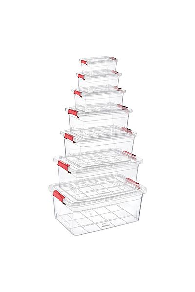 Smartware Set of 7 Smart Box Storage Containers