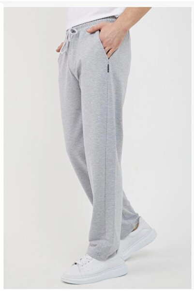 UYN SPORT Düz Paça Yüksek Bel -Rahat Kalıp Eşofman Altı