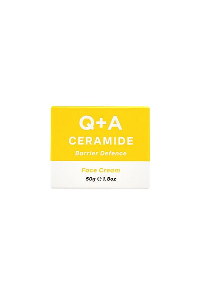 Q+A Ceramide Barrier Defense Face Cream, 50 g - προστατευτική κρέμα προσώπου με κεραμίδια