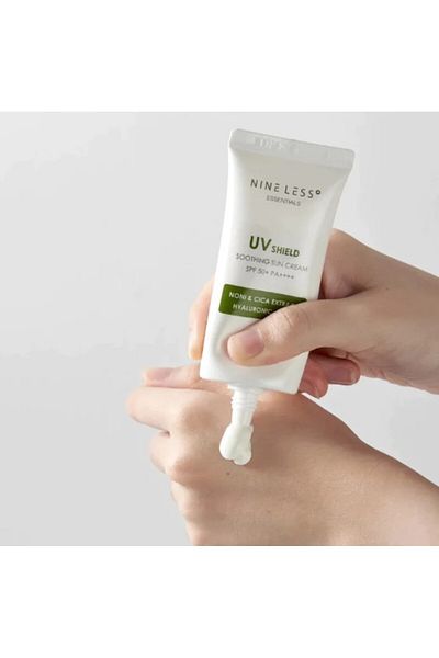 Nineless Nine less Essentials UV Shield Soothing Sun Cream 50 g – Προστατευτική καταπραϋντική κρέμα