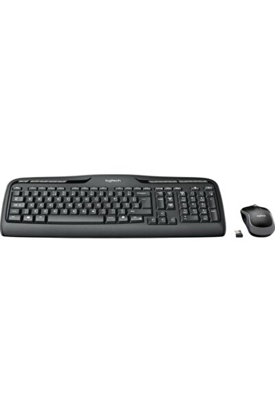 logitech MK330 Kablosuz Türkçe Klavye Mouse Seti, Siyah 920-003988