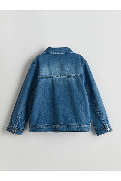 LC Waikiki Jachetă de jeans pentru băieți LCW Kids Indigo Basic