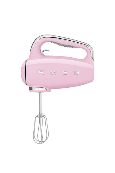 SMEG 50's Styl Capacity Pink Hand Mixer Hmf01Pkeu