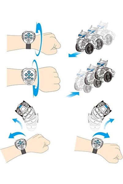 SmartFox Hareket Sensörlü Kendin Yap Oyuncak Robot Şarkı Söyleyen Led Işıklı Saat Şeklinde Uzaktan K