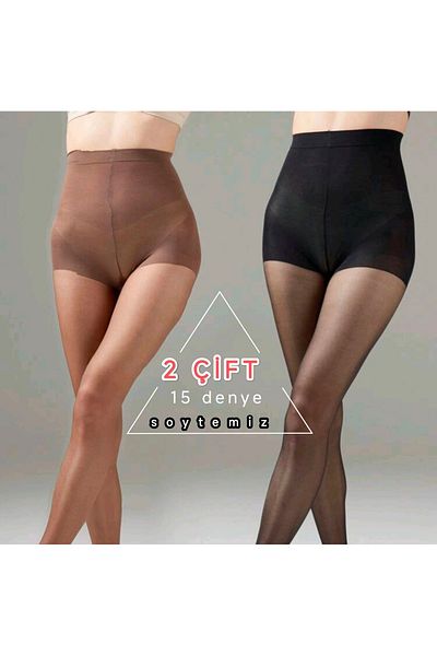 SOYTEMİZ Fit Shiny Thin Pantyhose 2 Pack