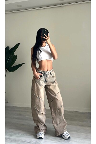 DEEFWEAR Washable Design Trend Baggy Jeans