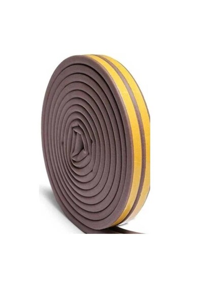 Genel Markalar Bnp12 Rodex Fitilli Pencere Bandı Kahverengi 9*6mm 2*3m/bo