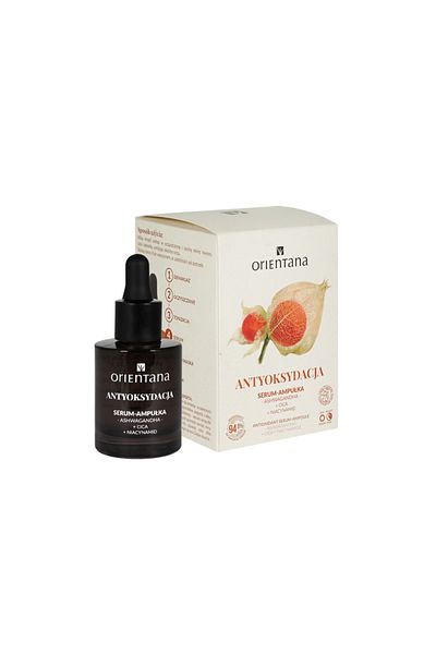 ORIENTANA - Αντιοξειδωτική αμπούλα/ορός - Ashwagandha Cica Niacinamide, 30 ml