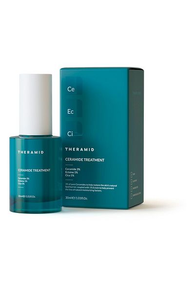 THERAMID Ceramide Treadment 30 ml – Αναγεννητική Θεραπεία Κεραμιδίου 3% με Ectoine 1% και CICA 1%