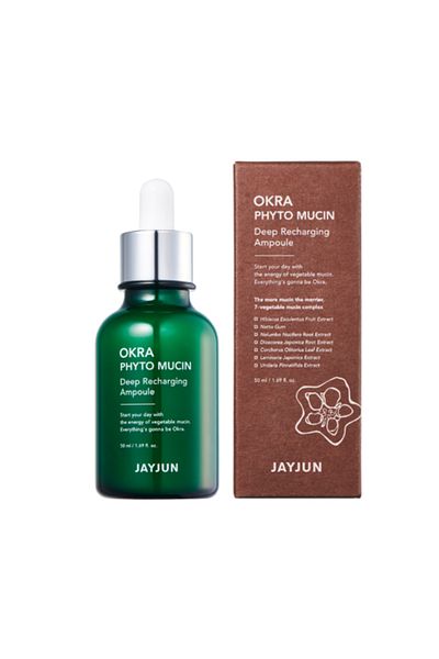 Jayjun Okra Phyto Mucin Deep Recharging Ampoule 50 ml - Ενυδατικός Ορός