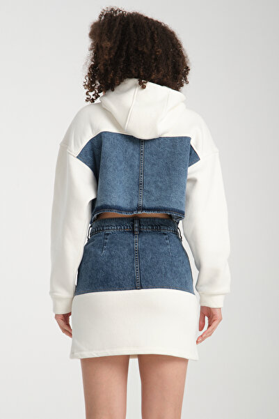 Rodi Women's Set with Denim Skirt - 1077