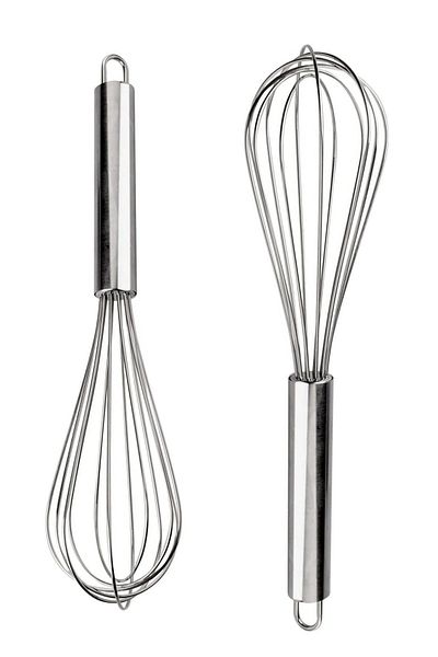 BARENDA Set of 2 Large Size Stainless Steel Whisk Top Quality Dowry Set Thick Elegant Stylish Whisk