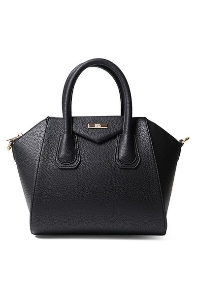 Mio Gusto Black Color Hand and Shoulder Women's Bag