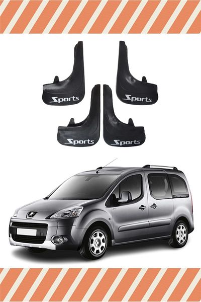 ATALAY TİCARET Peugeot Partner Sports - Printed Dust Cover Set of 4