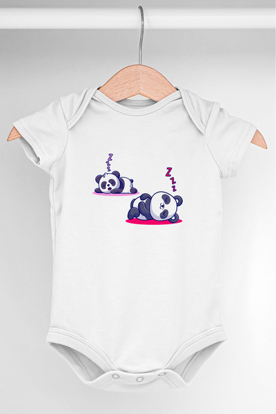 Gleamy جسم أطفال للجنسين - لطيف، نمط الدبدوب، 100% قطن، قابل للتنفس