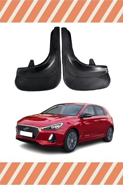 ALPAX OTOMOTİV Hyundai I30 2-Piece Dust Cover Fender Mud Flap