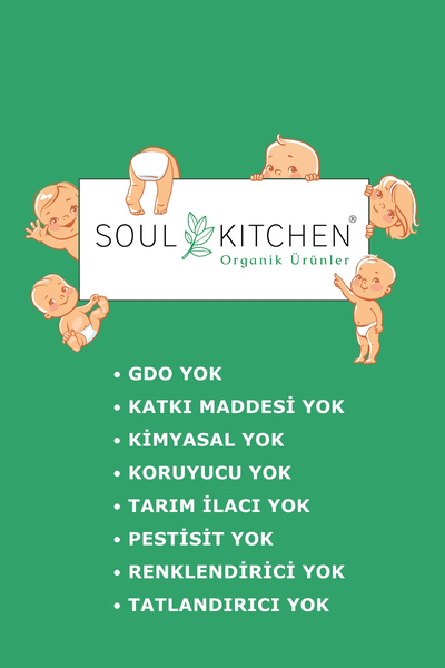 Soul Kitchen Organik Ürünler Organik Sebzeli Tel Şehriye ** Sebzeli Makarna ** Sebzeli Arpa Şehriye ** Sebzeli Kuskus - Set