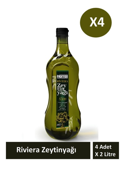 Harras Riviera zeytinyağı 4 adet x 2000 ml