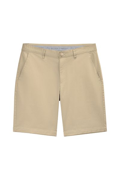 Giordano Men's Cotton Nylon Spandex Twill Low Rise Slim Fit Shorts