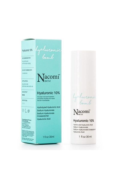 Nacomi Next Level Serum Υαλορονικό οξύ 10%, 30 ml