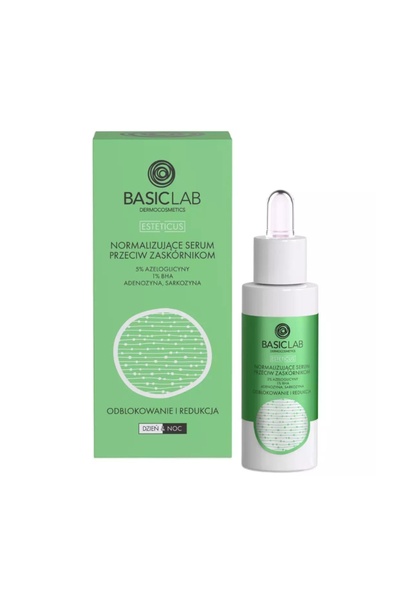 BASICLAB Basiclab Dermocosmetics Normalizing Serum Against Blackheads 30 ml