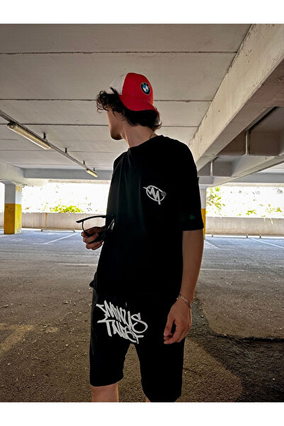 bellanova Σετ μπλουζάκι Oversize Asphalt Spotted