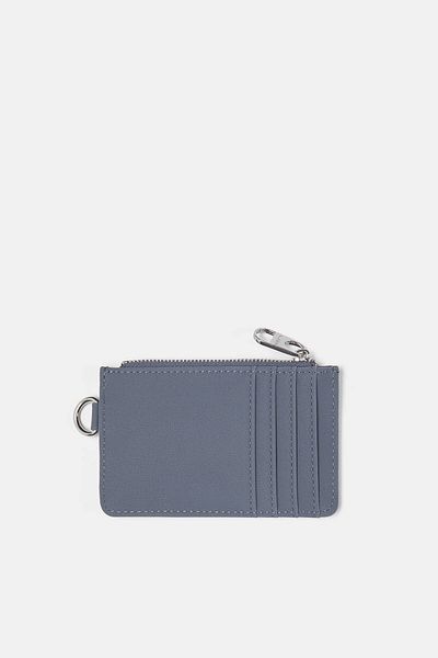 Pull & Bear Rubberised card holder