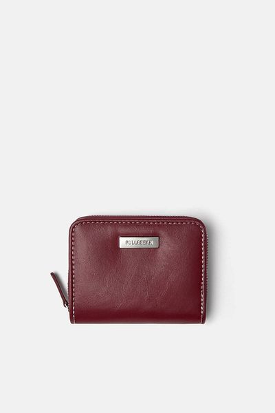 Pull & Bear Wallet with topstitching