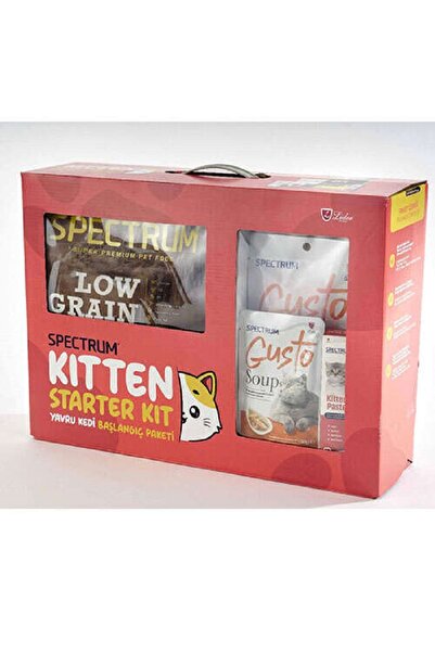 Spectrum Low Grain Kitten Tavuk Hindi ve Kızılcıklı Yavru Kedi Maması 2 Kg - Başlangıç Paketi