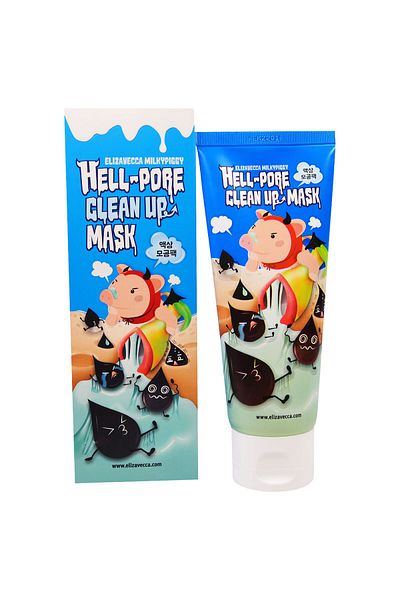 ELIZAVECCA Elizavecca Hell Pore Clean Up Mask - 100ml - Purifying Face Mask
