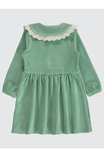 Civil Girls Kız Çocuk Elbise 2-5 Yaş Çağla Yeşili