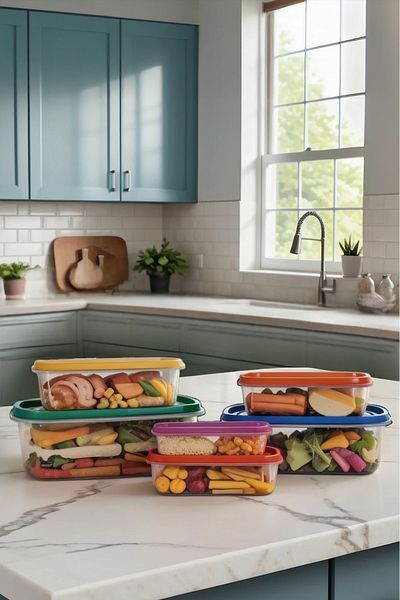 Karaca Roxy 6-Piece Storage Container Colorful