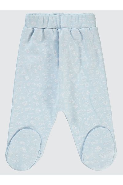 Civil Baby 1-6 Months Baby Boy Booties Ice Blue Single Bottom