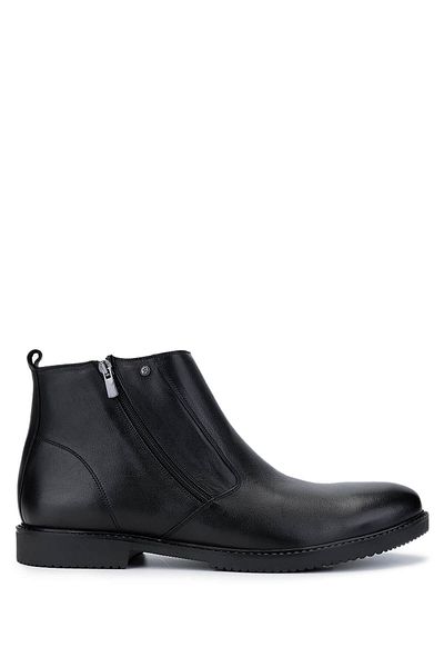 Tamer Tanca Men's Genuine Leather Black Classic Boots