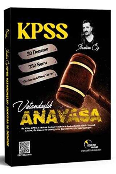 Doktrin Yayınları Doktrin Yayınları KPSS Vatandaşlık 50 Deneme ve Genel Tekrar Testi