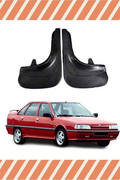 NOVDES Renault R 21 All Cases Racing Red Written 2-Piece Dust Cover Mudguard Ladle