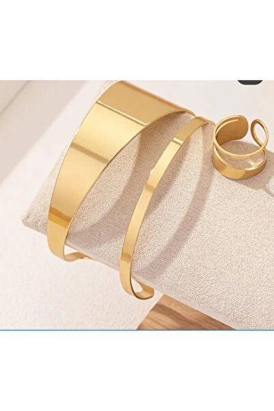 Store Paslanmaz Çelik Bileklik Yüzük Takımı