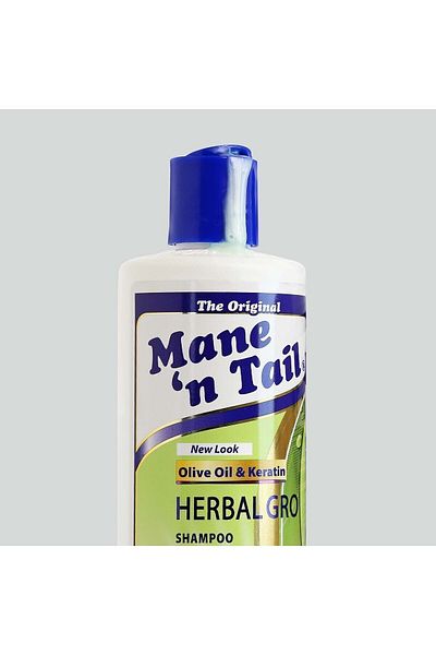MANE'N TAIL Mane' N Tail - 355 مل شامبو للشعر بخلاصة النباتات العشبية مع كسر الشعر