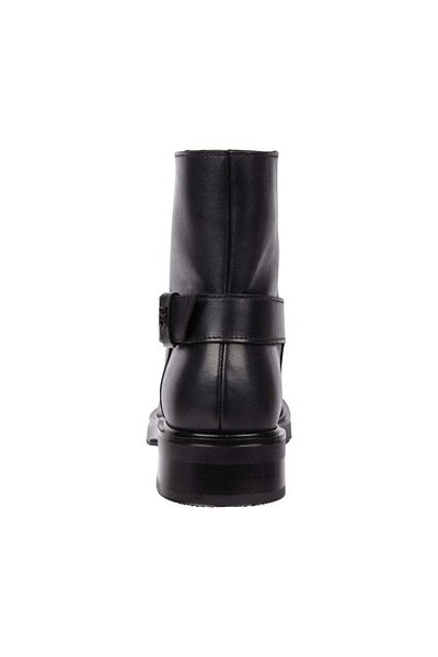Tommy Hilfiger Black Booties Womens Shoes