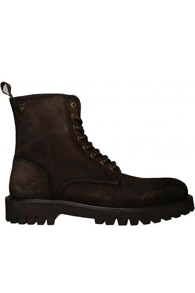 SALAMANDER Brown Booties Mens Shoes