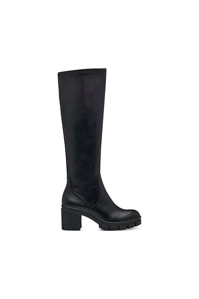 Tamaris Black Booties Womens Shoes