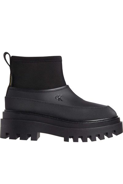 Calvin Klein Jeans Cizme de ploaie negre Pantofi dama