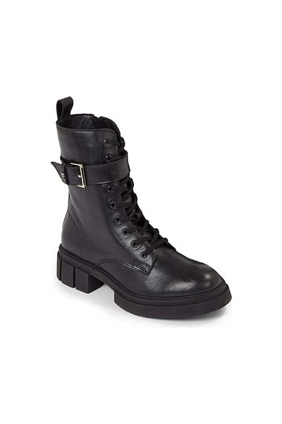 Tommy Hilfiger Black Booties Womens Shoes